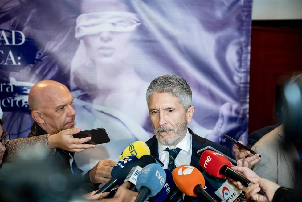 El ministro del Interior, Fernando Grande-Marlaska