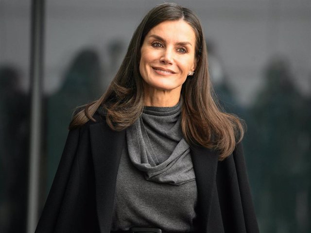 Doña Letizia, a su llegada a la reunión del Patronato de FAD Juventud