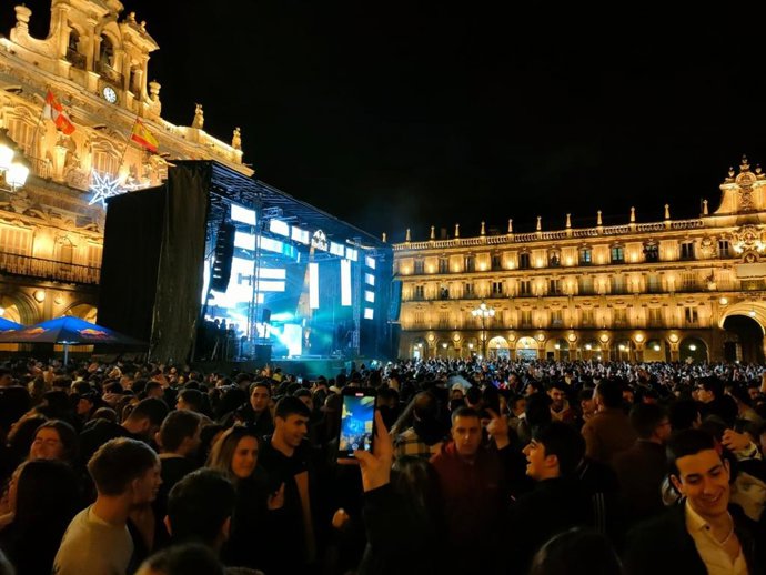 Celebración del Fin de Año Universitario en Salamanca.