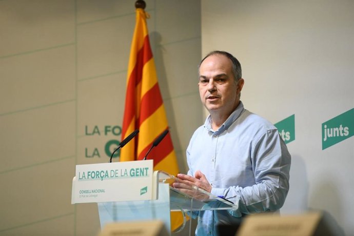 El secretario general de Junts, Jordi Turull, en una foto de archivo