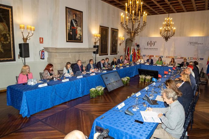 Archivo - Reunión del Consejo Interterritorial de Salud en octubre en Santiago de Compostela. Archivo.