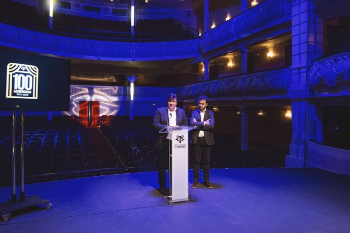 Presentación de la programación del primer semetre de 2023 con motivo del centenario del Gran Teatro de Huelva.