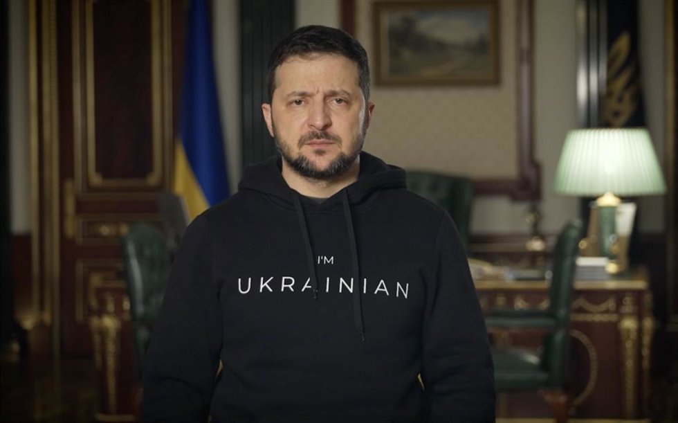 El presidente de Ucrania, Volodimir Zelenski