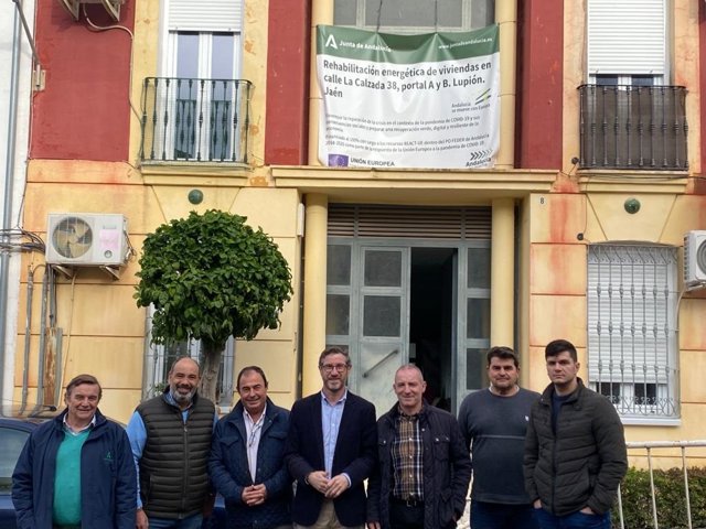 Visita a las obras de rehablitación energética