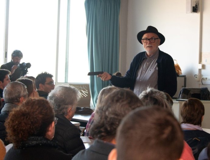 El catedrático de Prehistoria de la Universitat Rovira i Virgili (URV) de Tarragona Eudald Carbonell