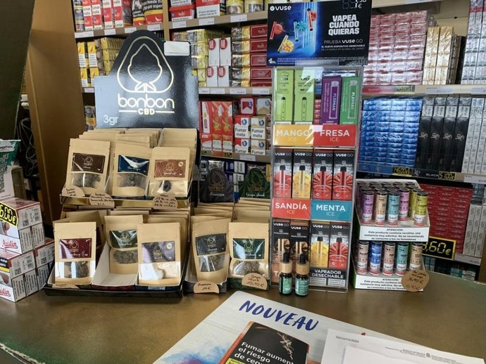 Imagen de los productos dispuestos para el comercio