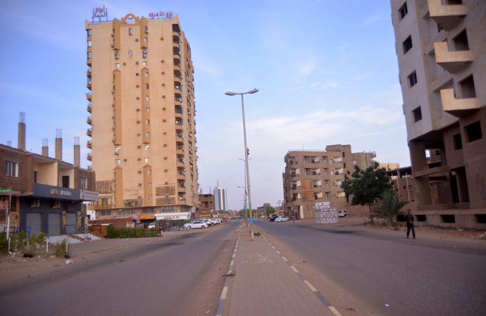 Calles de Sudán