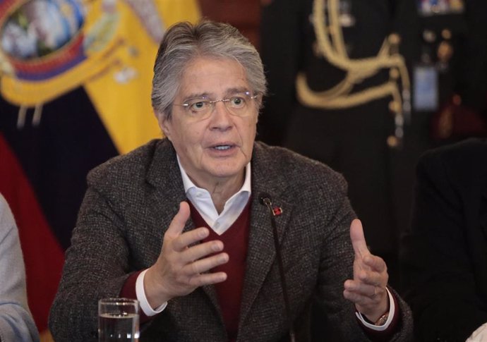 Archivo - El presidente de Ecuador, Guillermo Lasso.