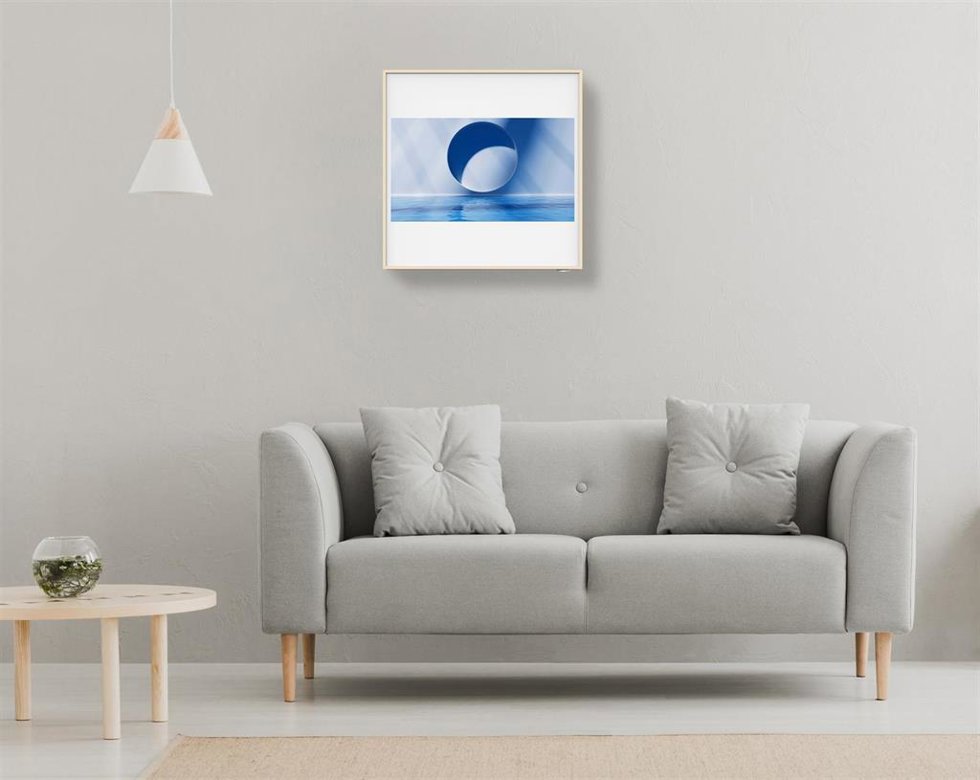 El nuevo equipo de aire acondicionado ARTCOOL Gallery que permite personalizar su pantalla para decorar el ambiente.