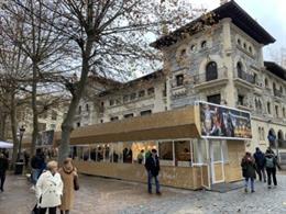 El Mercado Navideño de Vitoria-Gasteiz abre sus puertas con 35 puestos hasta el 6 de enero
