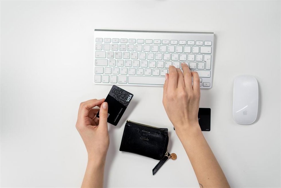 Un teclado Apple
