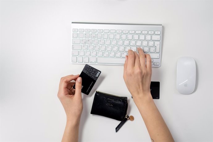 Un teclado Apple