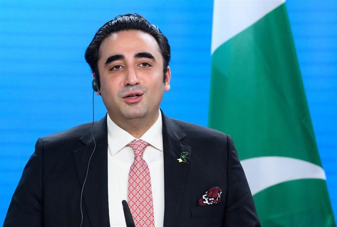Archivo - El ministro de Exteriores de Pakistán, Bilawal Bhutto Zardari