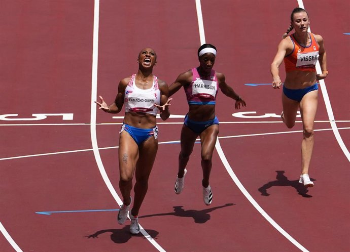 Archivo - Atletas en una carrera (ARCHIVO)