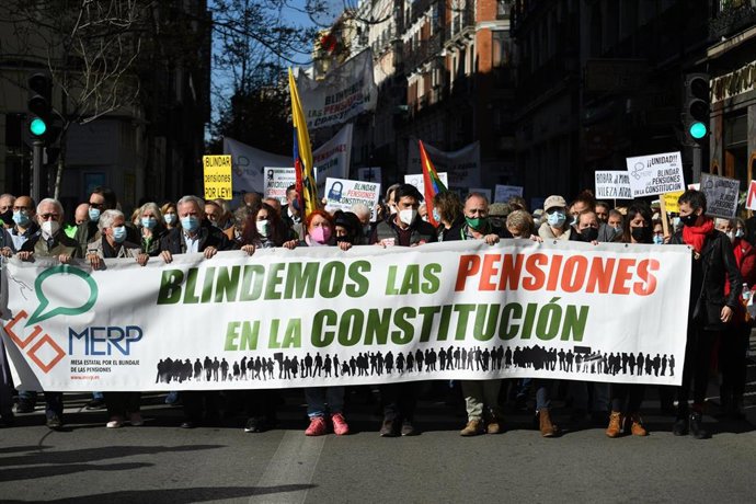 Archivo - Manifestación de la MERP