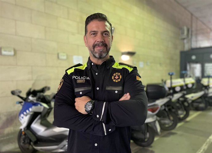 El sargento responsable del Grupo de Tráfico y Explotación de Personas (GTEP), José Forca.