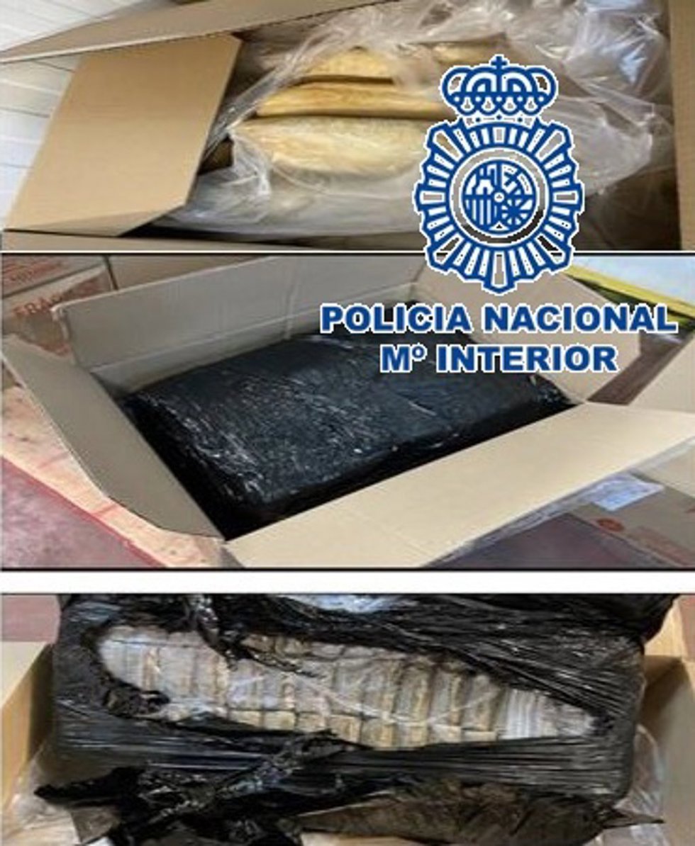 Material incautado en la operación 'Mollete'