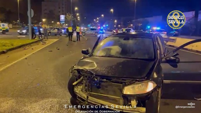Heridos dos conductores tras colisionar con un tercero que quintuplicaba la tasa de alcohol