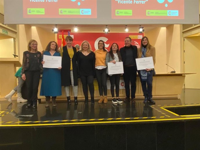 Tres centros educativos de Castilla y León reciben el Premio Nacional de Educación para el Desarrollo `Vicente Ferrer'