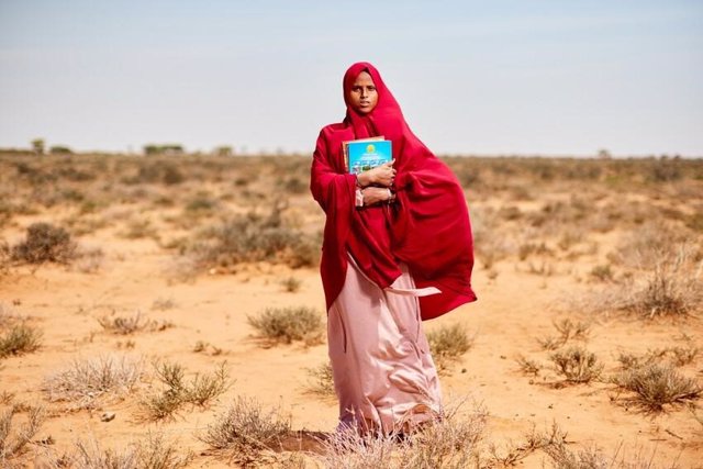 Archivo - Joven somalí
