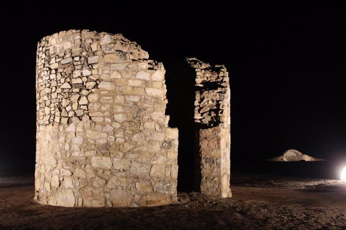 Iluminación de los molinos de Campo de Criptana