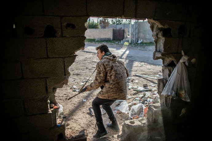 Archivo - Imagen de archivo del conflicto en Libia