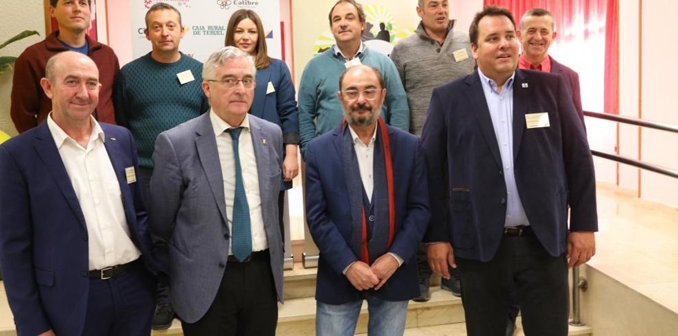 El presidente Javier Lambán y el consejero Joaquín Olona han asistido a la Asamblea de UAGA en la que José María Alcubierre ha sido reelegido secretario general