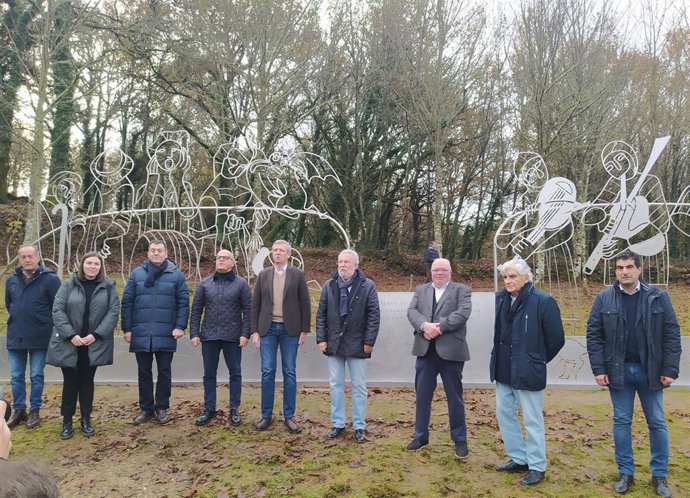 Homenaje a Álvaro Cunqueiro en O Carballiño