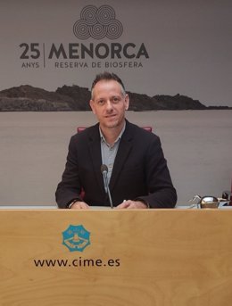 El portavoz de Cs en Menorca, Eugenio Ayuso.
