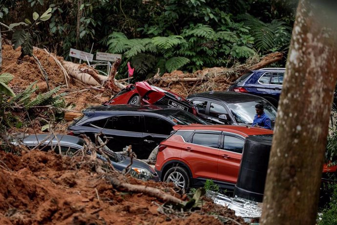 Deslizamiento de tierra en Malasia
