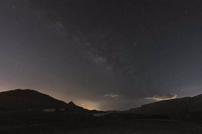 Archivo - Imagen del cielo nocturno en Santa Lucía de Tirajana (Gran Canaria)