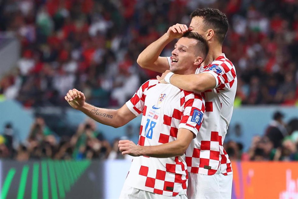 El jugador de Croacia Mislav Orsic 