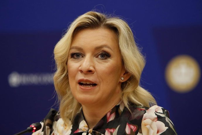 Archivo - June 17, 2022, Saint Petersburg, Russia: Saint Petersburg, Russia: St. Petersburg International Economic Forum 2022 (SPIEF 2022). Maria Zakharova.