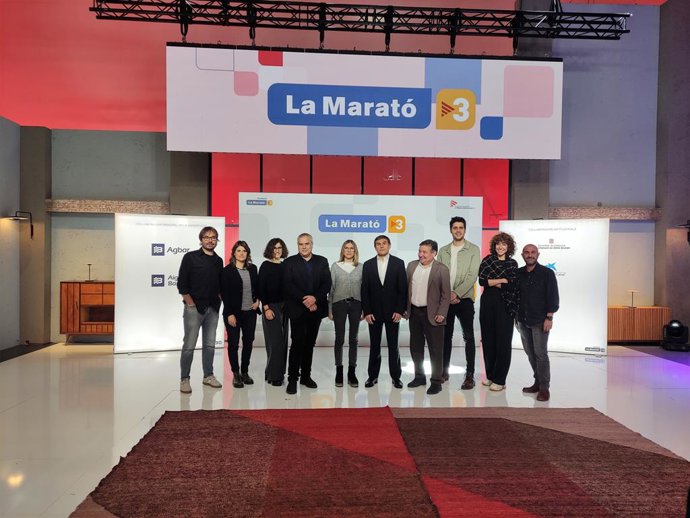 Imatge de la presentació de la 31a edició de la Marató