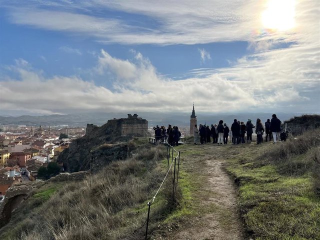 Los participantes han podido conocerr los miradores de Calatayud