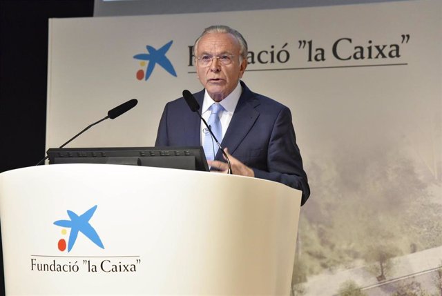 Archivo - El presidente de la Fundación la Caixa, Isidro Fainé