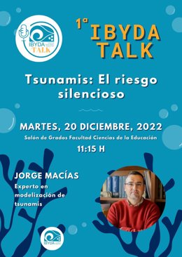 El Instituto Andaluz De Desarrollo Azul Abre Sus 'Ibyda Talk' Con Una Charla Sobre La Prevención De Tsunamis