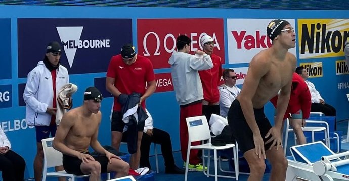 El relevo español del 4x100 estilos en el Mundial