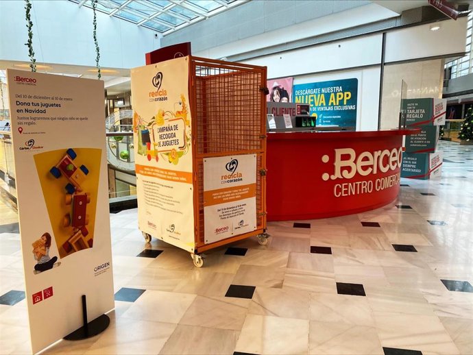 Juguetes con Corazón en el Centro Comercial Berceo