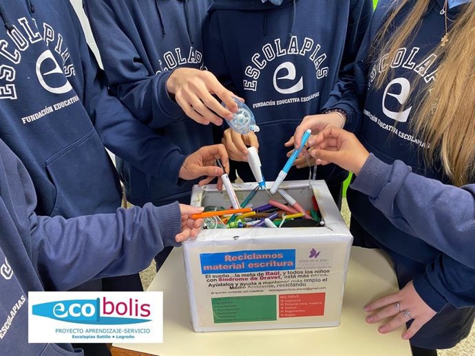 El Colegio Escolapias Sotillo, entre los tres ganadores del concurso nacional de reciclaje "Bolis por el planeta"