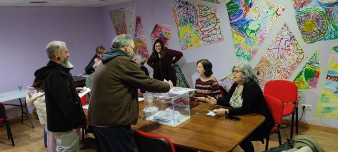 Este domingo se ha podido votar de forma presencial