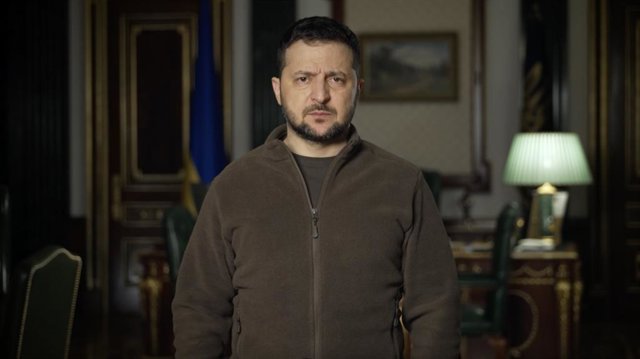 El presidente de Ucrania, Volodimir Zelenski