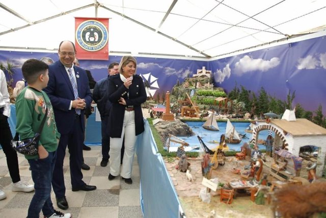 Inauguración del Belén de La Aparecida