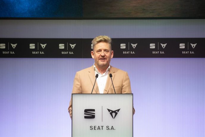 Archivo - El president de Seat i Cupra, Wayne Griffiths