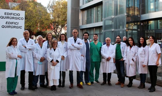 Equipo del General que ha llevado a cabo la intervención