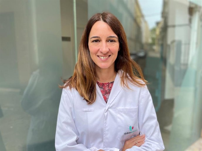 La doctora Araceli Corrales.