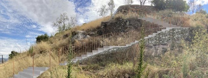 Render del segundo tramo del nuevo camino.