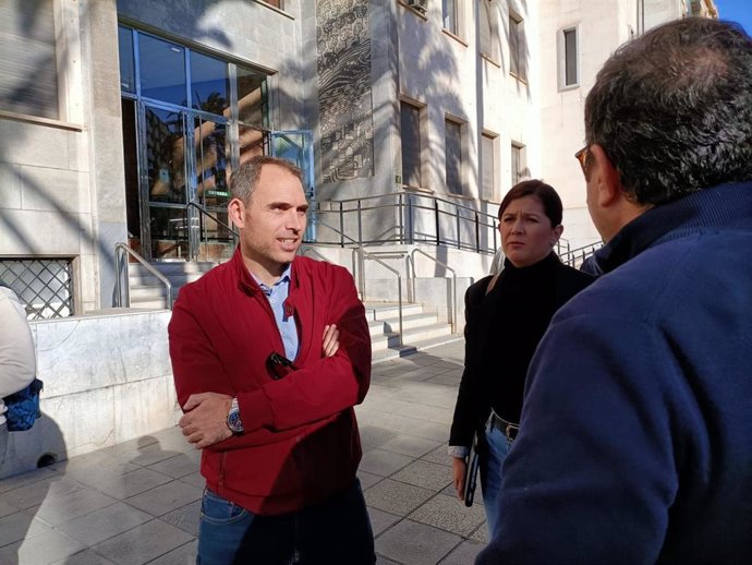 Toni Valero (IU), en Almería