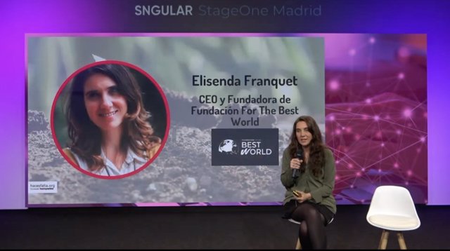 Elisenda Franquet, Ceo y Fundadora de Fundación For The Best World