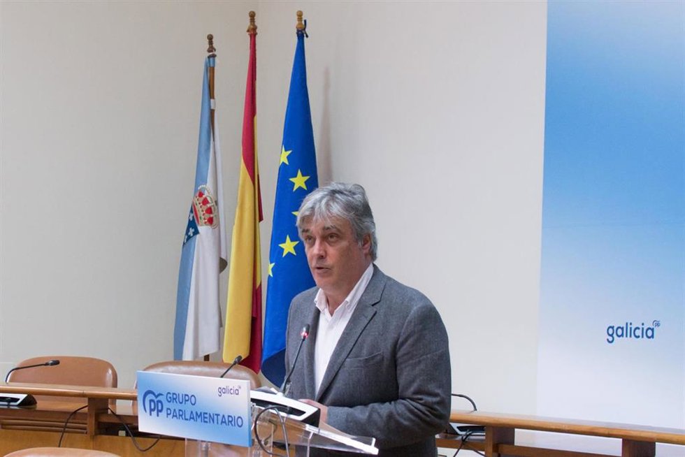 Archivo - Pedro Puy en rueda de prensa